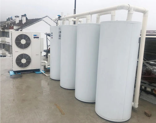 बुद्धिमान स्वचालित डीफ्रॉस्टिंग के साथ 16KW वायु स्रोत ईवीआई इलेक्ट्रिक हीट पंप