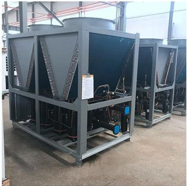 EVI कंप्रेसर स्प्लिट हीट पंप 15HP CO2 वायु स्रोत हीट पंप वाणिज्यिक