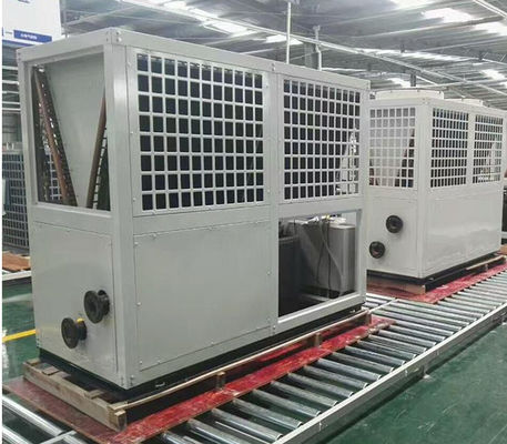 EVI कंप्रेसर 155KW हीट पंप COP 4.5 पर्यावरण के अनुकूल ठंडी जलवायु -25 डिग्री सेल्सियस