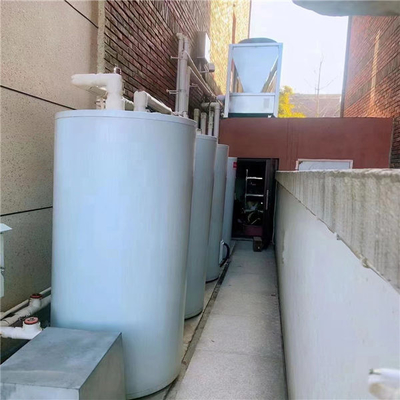 7KW CO2 R744 एयर सोर्स हीट पंप वॉटर हीटर कार्बन न्यूट्रल कार्बन उत्सर्जन