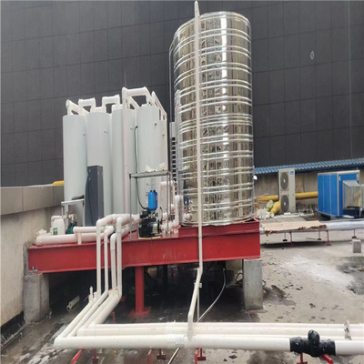 18KW CO2 R744 एयर सोर्स हीट पंप वॉटर हीटर EVI ठंडे तापमान के लिए