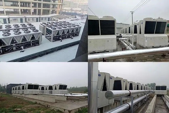 एसी इन्वर्टर CO2 हीट पम्प आवासीय संयुक्त अंतरिक्ष ताप गर्म पानी ताप के लिए: