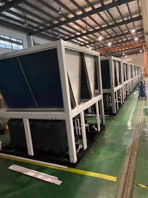बूचड़खाने के लिए 52Kw R410A कम तापमान चर आवृत्ति कैस्केड हीट पंप