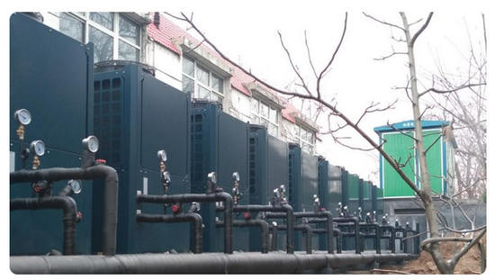 8 kw R744 CO2 हीट पम्प वॉटर हीटर आवासीय उपयोग -25 डिग्री स्थिर